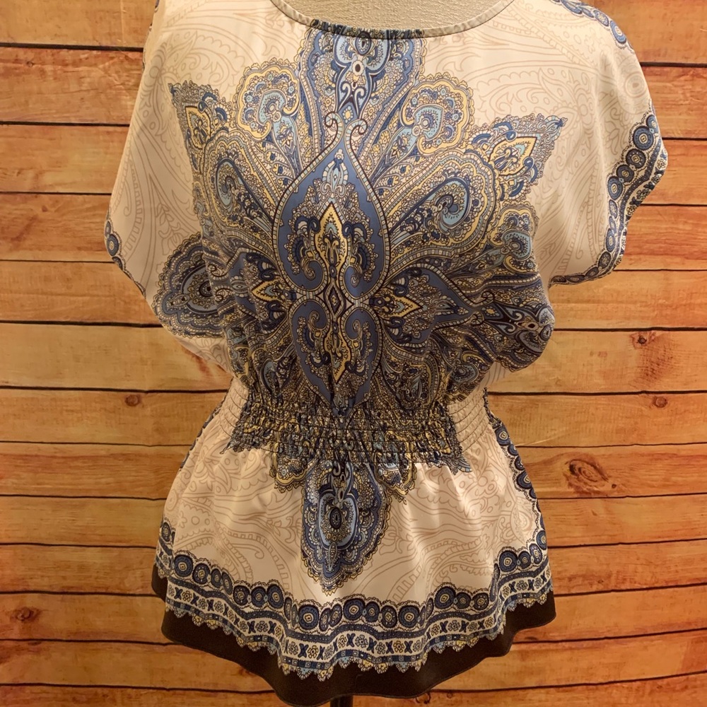 Summer multi-color top